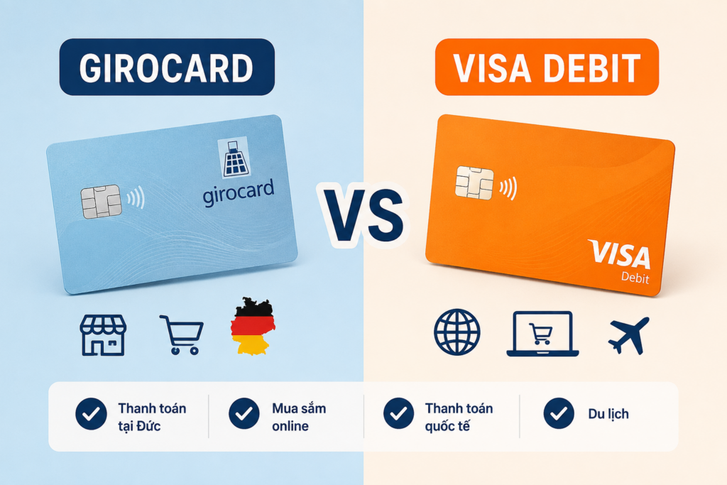 Girocard Và Visa Debit ở đức Khác Nhau Thế Nào