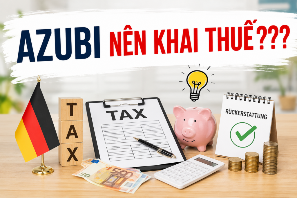 Azubi có nên khai thuế không