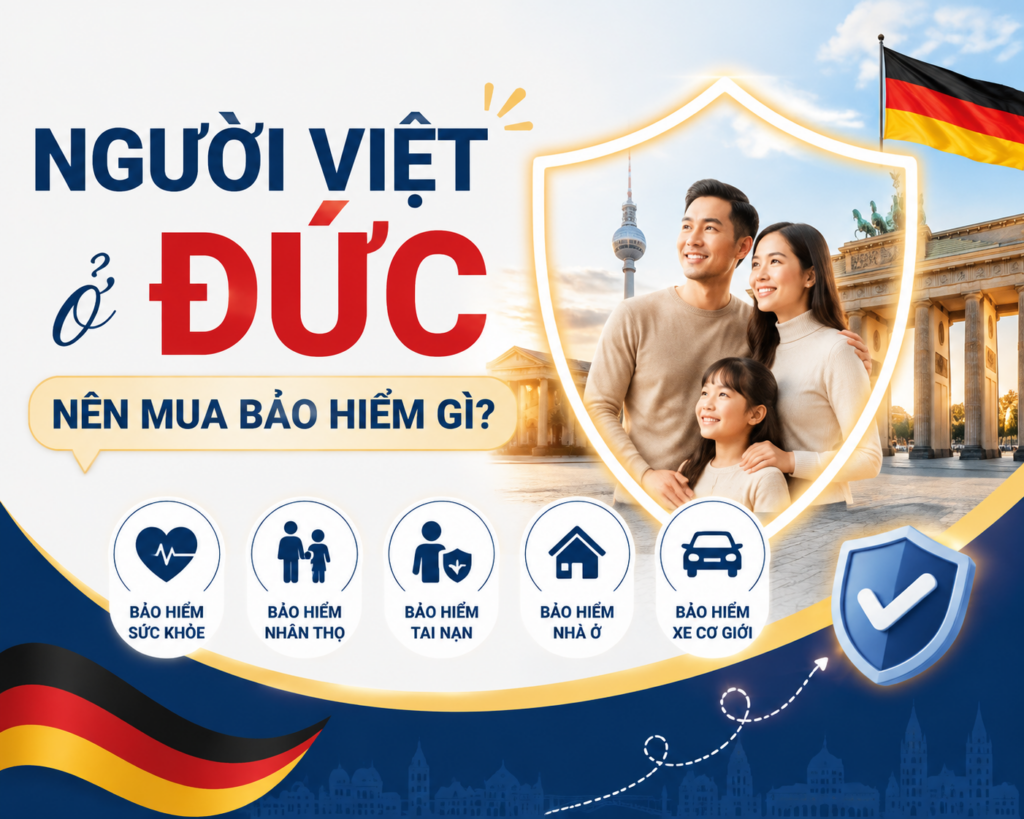 bảo hiểm cho người việt ở đức